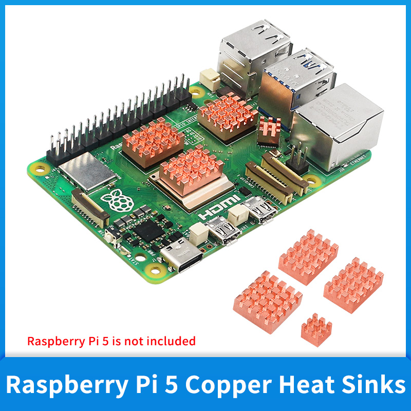 Raspberry Pi Water Cooling Kit - بالوعة الحرارة النحاس الألومنيوم خافضات الحرارة