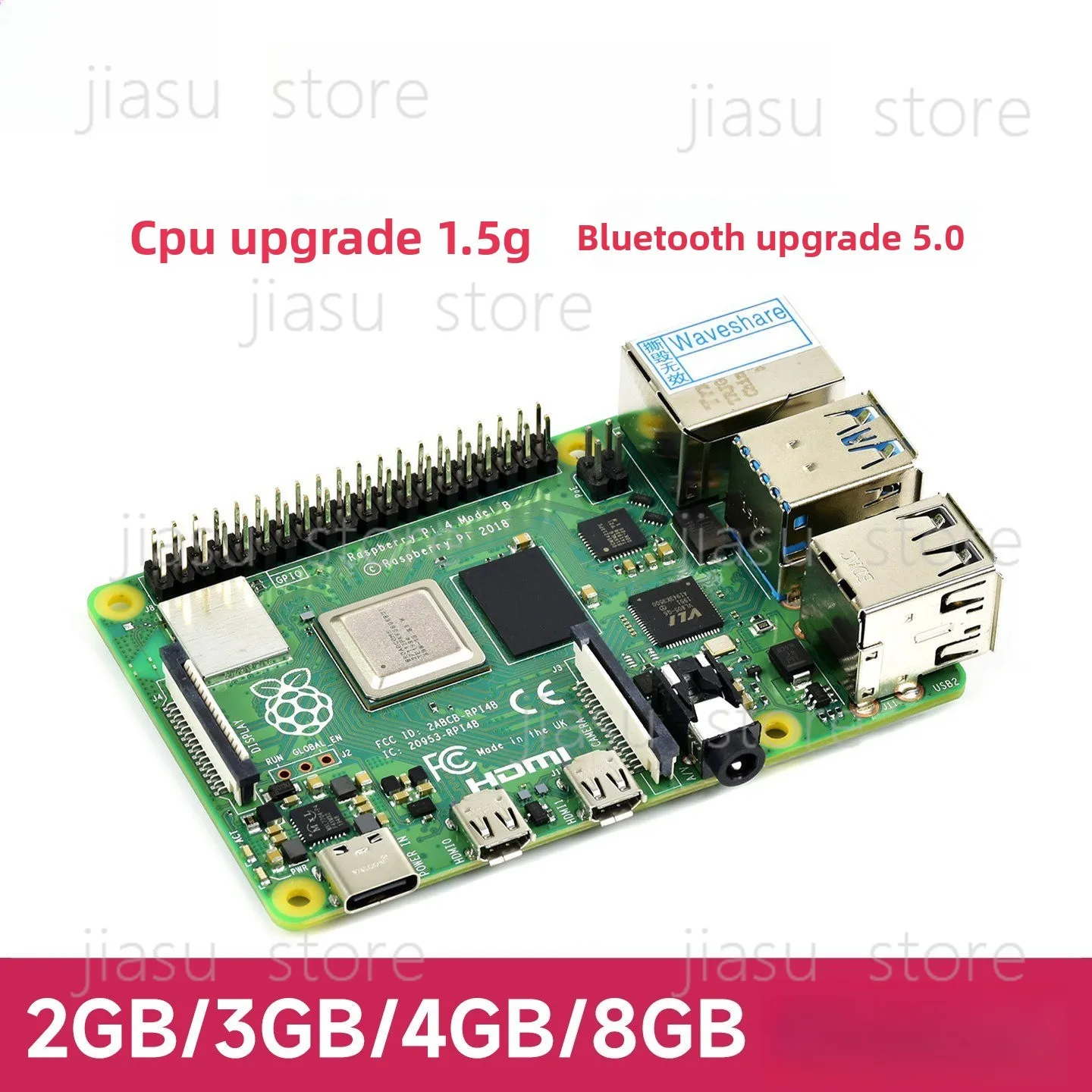 Raspberry Pi 4 8Gb Ram Kit - متوافق مع جهاز Raspberry Pi 4