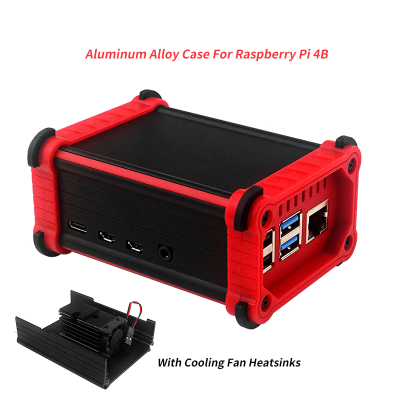 Argon One V3 M.2 Nvme Case - حافظة من سبائك الألومنيوم Raspberry Pi