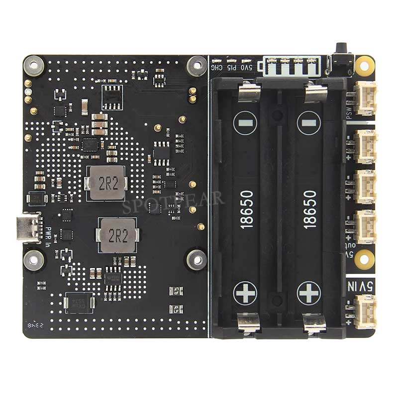 لوحة توسيع إدارة الطاقة X1201  - مراجعة Raspberry Pi Uninterrupted Power Supply Ups 18650 وسعره