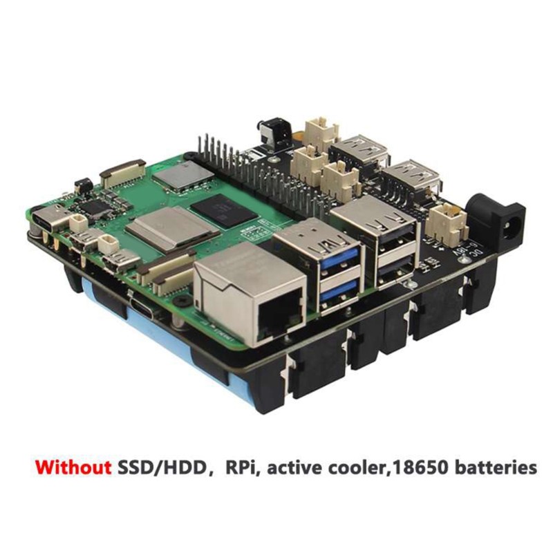 لوحة A85P X1202 لوحدة تزويد ال - مراجعة Raspberry Pi Uninterrupted Power Supply Ups 18650 وسعره