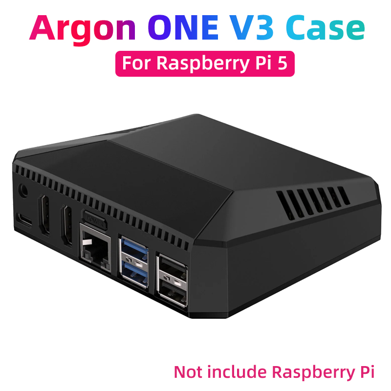 علبة أرجون ون v3 لرسبري pi 5 ، - مراجعة Argon One V3 M.2 Nvme Case وسعره