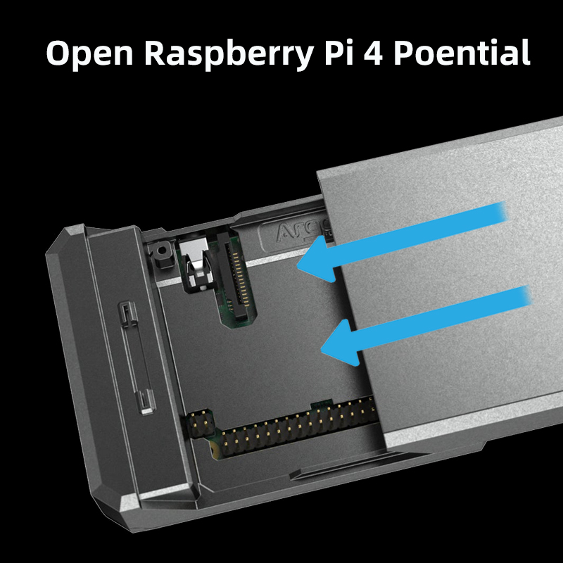 الأرجون NEO Raspberry Pi 4 حاف - مراجعة Argon One V3 M.2 Nvme Case وسعره