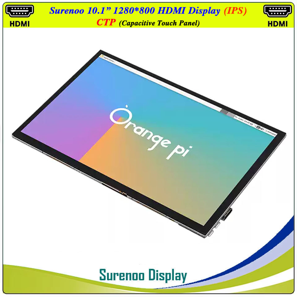شاشة عرض LCD مقاس 10.1 بوصة بد - مراجعة Raspberry Pi 10.1 Inch Capacitive Touch Screen Ips وسعره