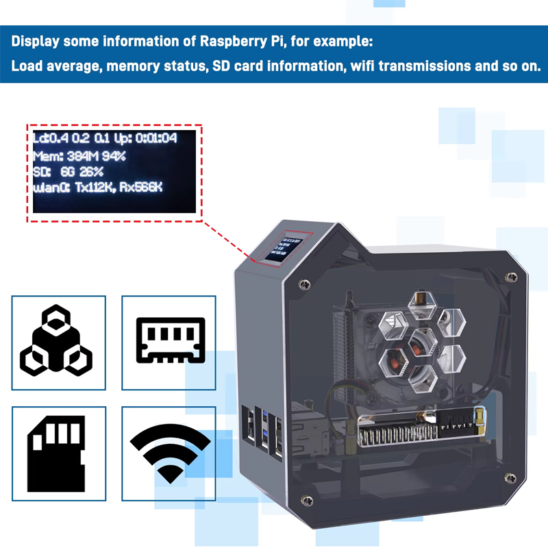 GeeekPi Raspberry Pi 5 ABS Min - مراجعة Argon One V3 M.2 Nvme Case وسعره