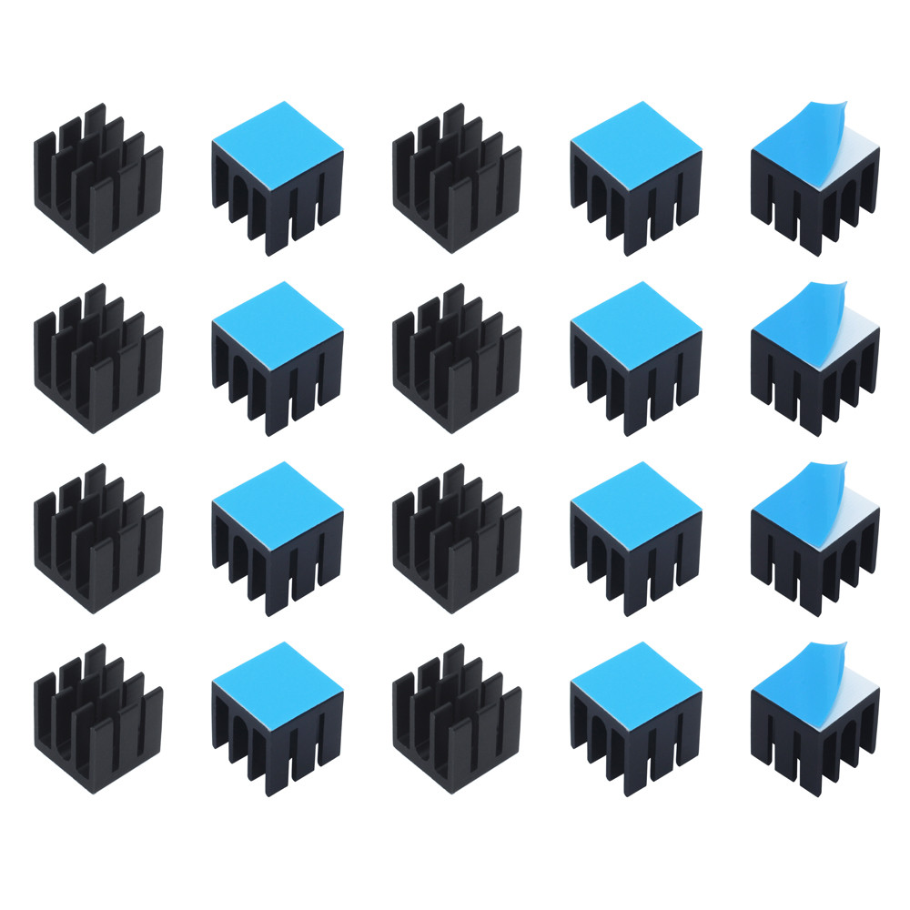12x12x12 مللي متر 50 قطعة مباد - مراجعة Raspberry Pi Water Cooling Kit وسعره